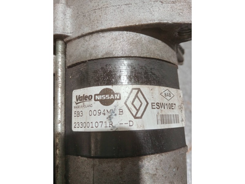 Recambio de motor arranque para renault megane iii berlina 5 p referencia OEM IAM 233001071R  