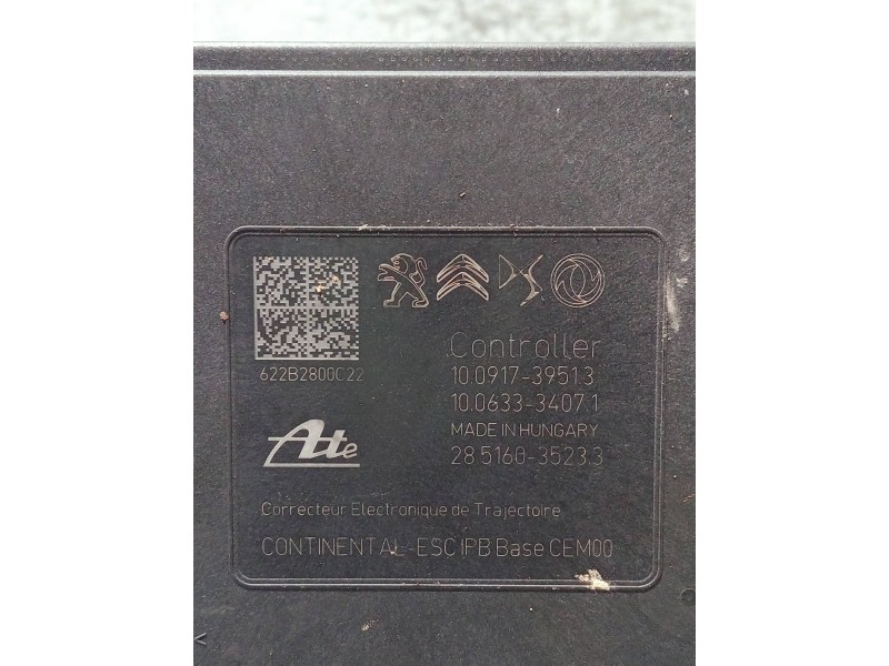 Recambio de abs para opel corsa f referencia OEM IAM 9846124980 10022025244 28516035233