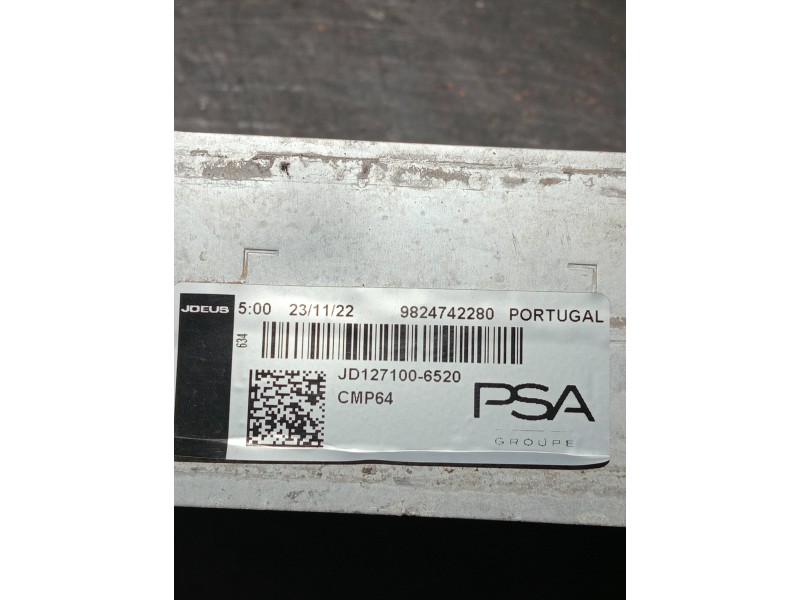 Recambio de intercooler para opel corsa f referencia OEM IAM 9824742280 JD1271006520 