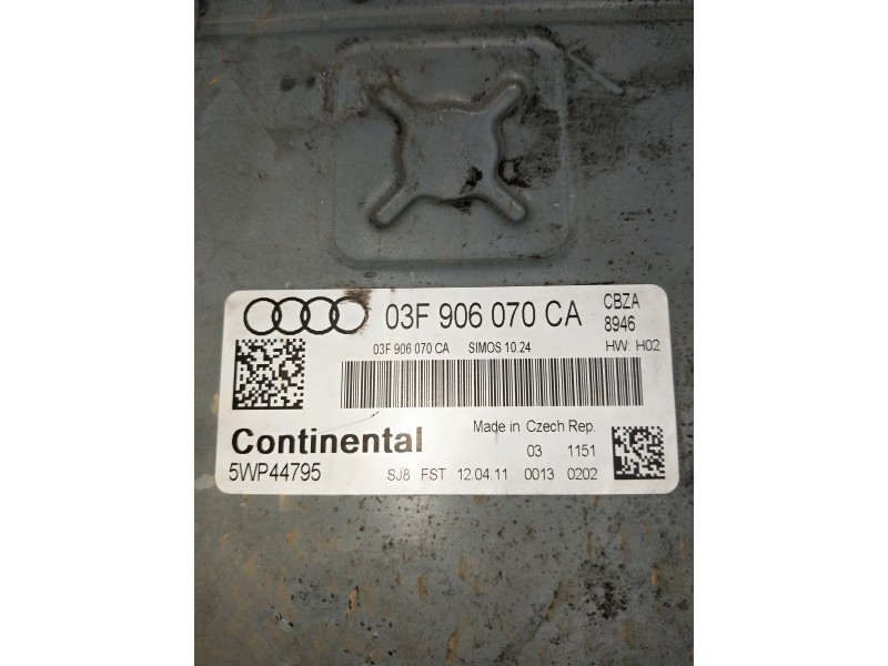 Recambio de centralita motor uce para audi a1 (8x) ambition referencia OEM IAM 5WP44795 03F906070CA 
