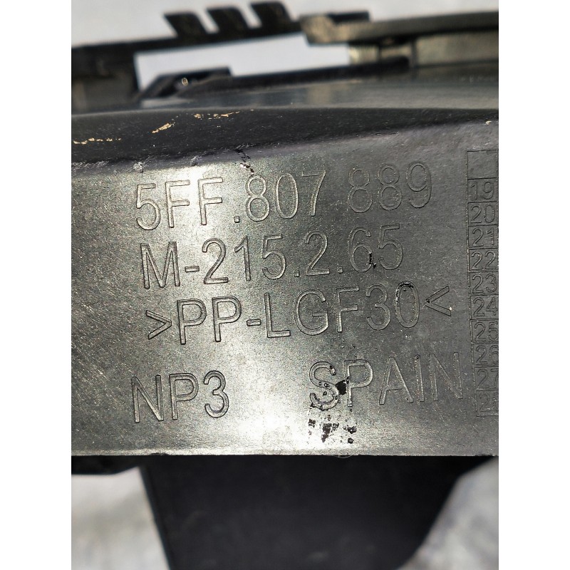 Recambio de soporte faro izquierdo para cupra formentor referencia OEM IAM 5FF807889  
