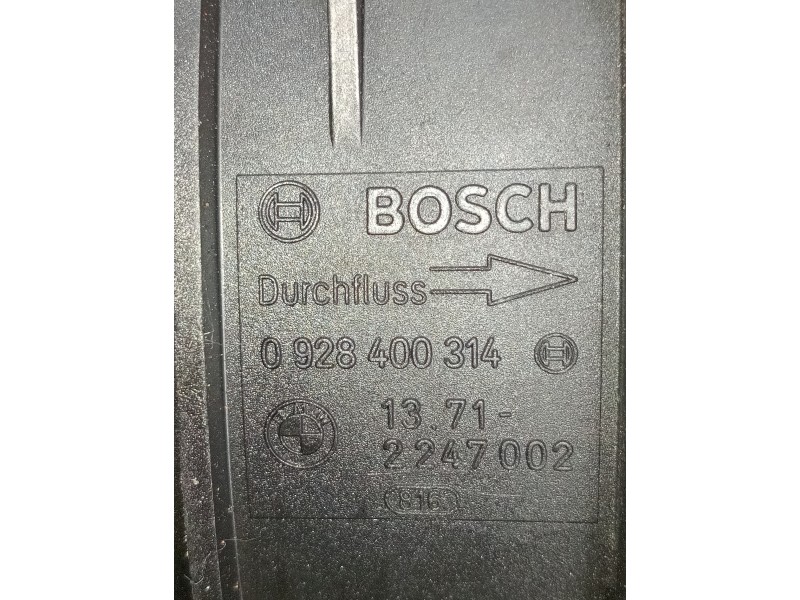 Recambio de caudalimetro para bmw serie 5 berlina (e39) referencia OEM IAM 0928400314  