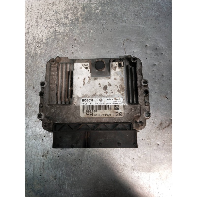 Recambio de centralita motor uce para fiat bravo (198) 1.9 active multijet referencia OEM IAM 0281013579 51809688 