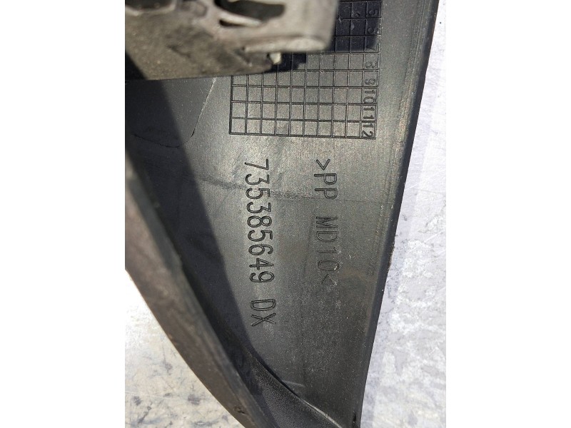 Recambio de retrovisor derecho para fiat bravo (198) 1.9 active multijet referencia OEM IAM 735385649  ELÉCTRICO