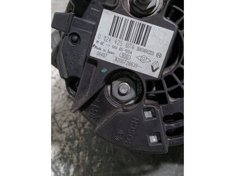 Recambio de alternador para renault scenic ii authentique referencia OEM IAM 0124425074 8200726639 