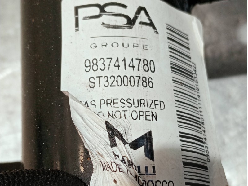 Recambio de amortiguador delantero derecho para opel corsa f referencia OEM IAM 9837414780 ST32000786 