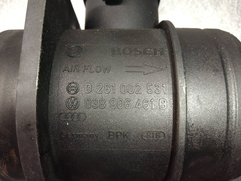 Recambio de caudalimetro para volkswagen golf v berlina (1k1) conceptline (e) referencia OEM IAM 0281002531 038906461B 