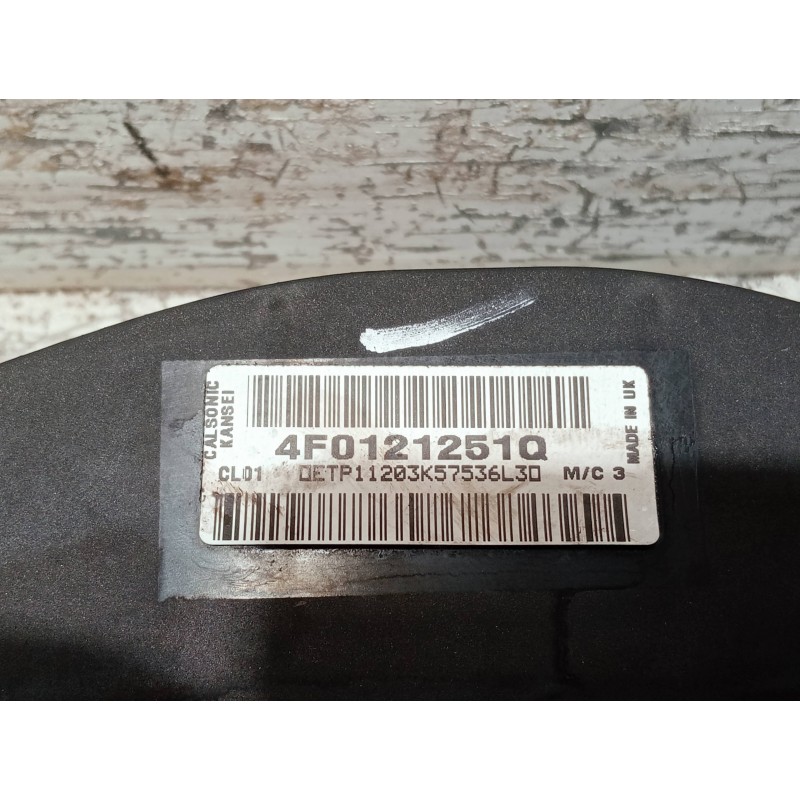 Recambio de radiador agua para audi a6 berlina (4f2) referencia OEM IAM 4F0121251Q  
