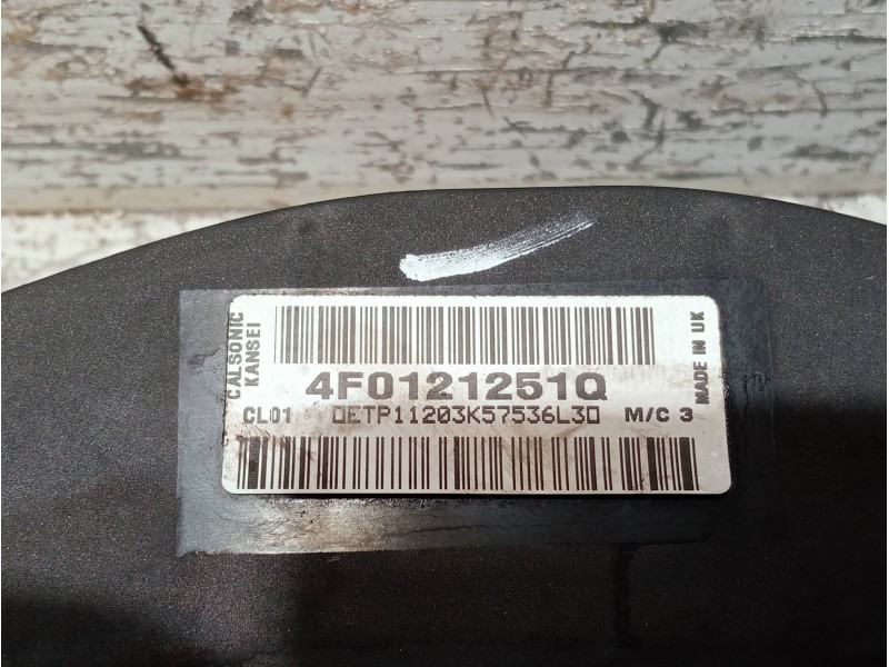 Recambio de radiador agua para audi a6 berlina (4f2) referencia OEM IAM 4F0121251Q  