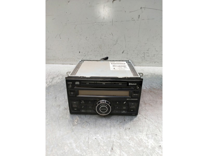 Recambio de sistema audio / radio cd para nissan qashqai (j10) acenta referencia OEM IAM 28185JD40A  