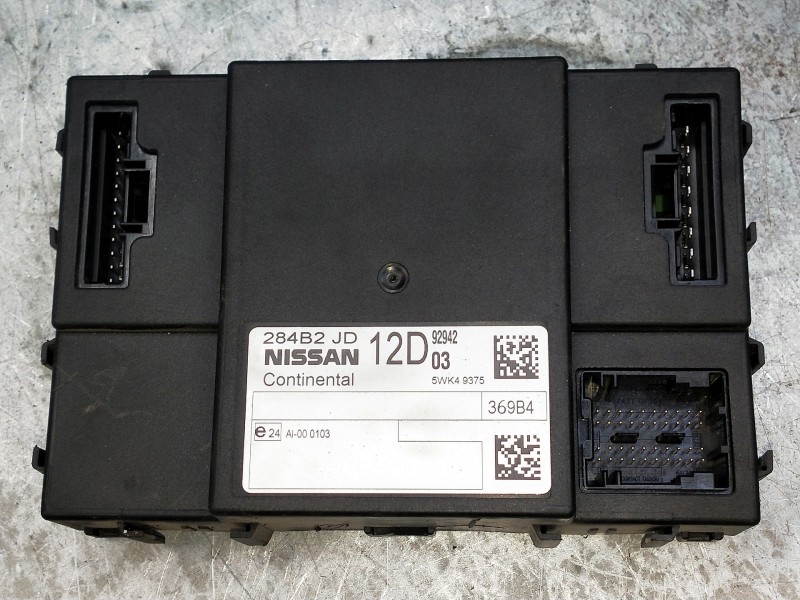 Recambio de modulo electronico para nissan qashqai (j10) acenta referencia OEM IAM 284B2JD12D 9294203 