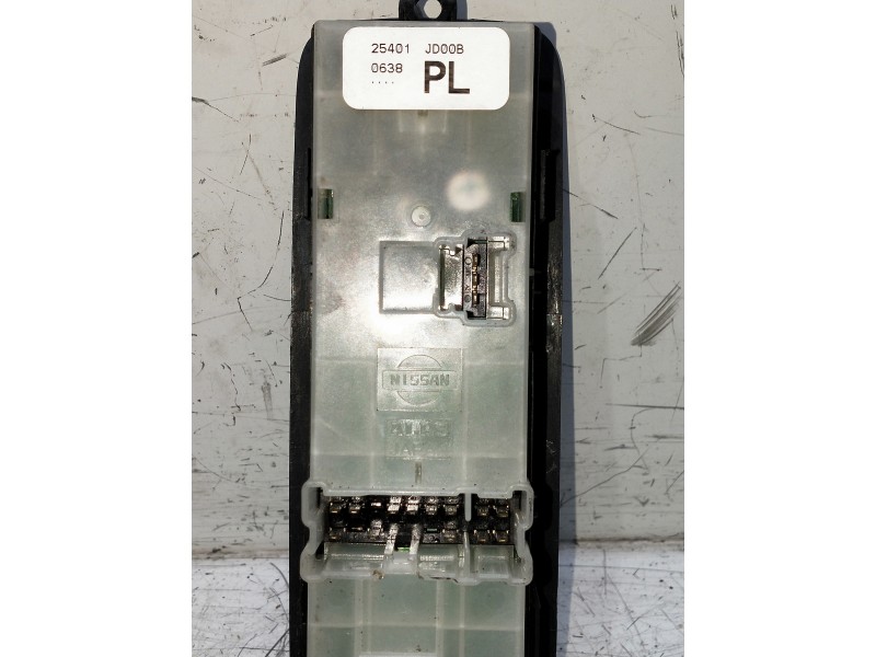Recambio de mando elevalunas delantero izquierdo para nissan qashqai (j10) acenta referencia OEM IAM 25401JD00B  