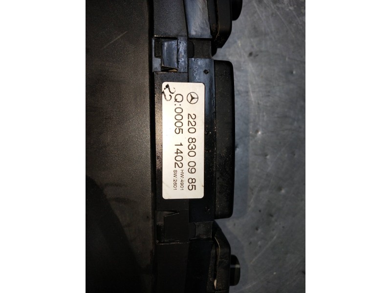 Recambio de mando calefaccion / aire acondicionado para mercedes clase s (w220) berlina 500 (220.075) referencia OEM IAM 2208300