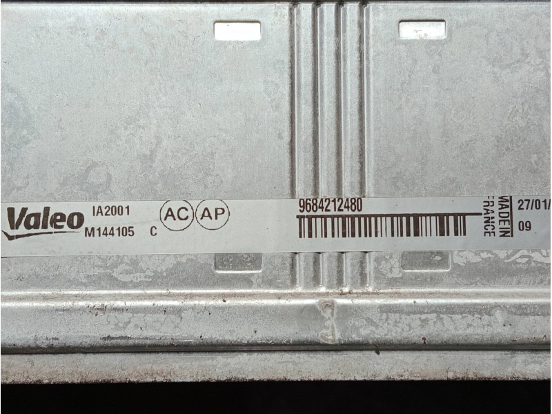 Recambio de intercooler para peugeot partner kasten referencia OEM IAM 9684212480 M144105 