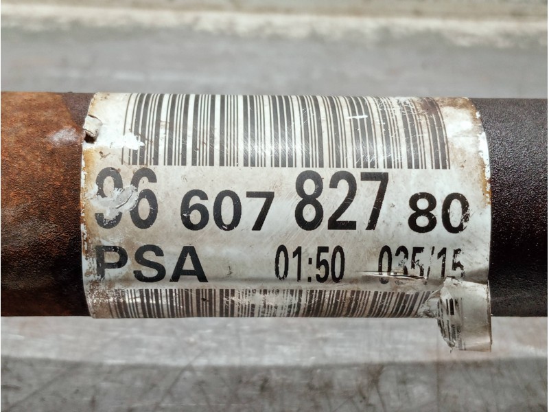 Recambio de transmision delantera izquierda para peugeot partner kasten referencia OEM IAM 9660782780  