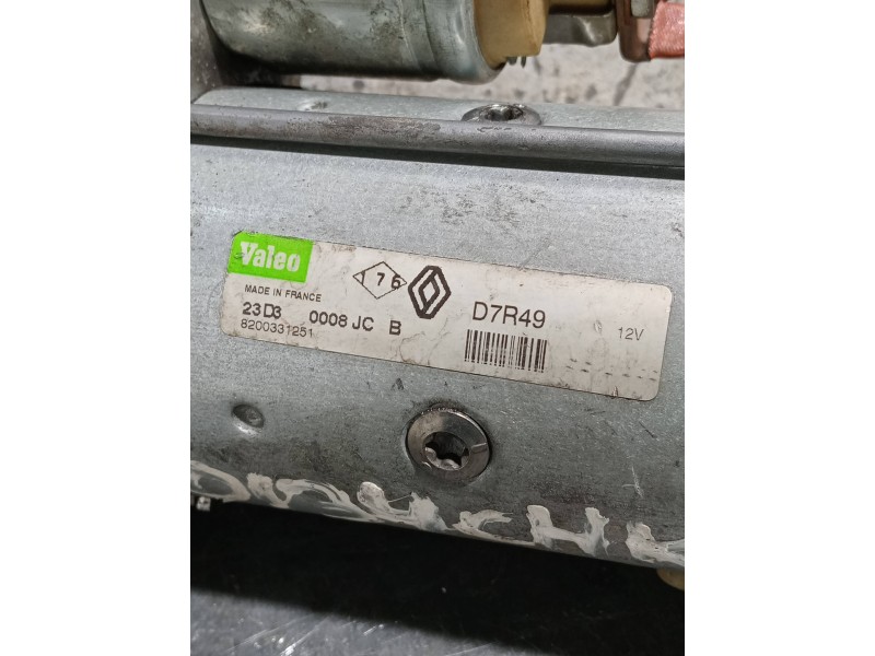 Recambio de motor arranque para renault megane ii berlina 5p referencia OEM IAM 8200331251  