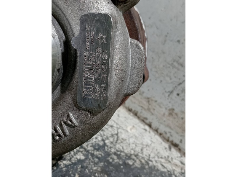 Recambio de turbocompresor para renault megane ii berlina 5p referencia OEM IAM 708639  