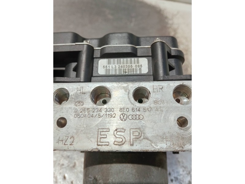 Recambio de abs para audi a4 avant (8e) referencia OEM IAM 0265950468 0265234330 8E0614517AT