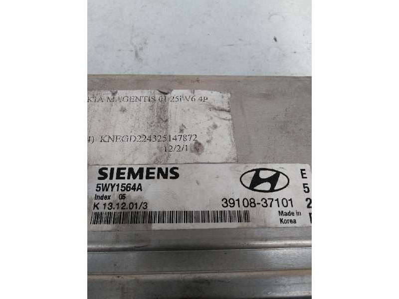 Recambio de centralita motor uce para kia magentis 2.5 v6 cat referencia OEM IAM 5WY1564A 3910837101 