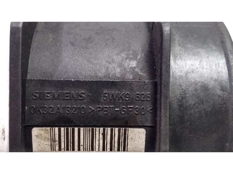 Recambio de caudalimetro para kia rio 1.3 cat referencia OEM IAM 5WK9626 0K32A13210 SIEMENS