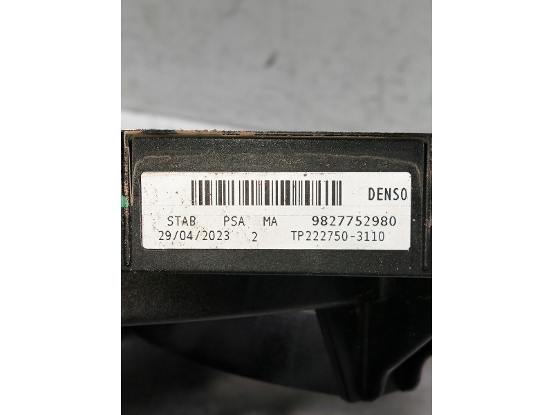 Recambio de electroventilador para peugeot 208 (p2) referencia OEM IAM 9827752980  