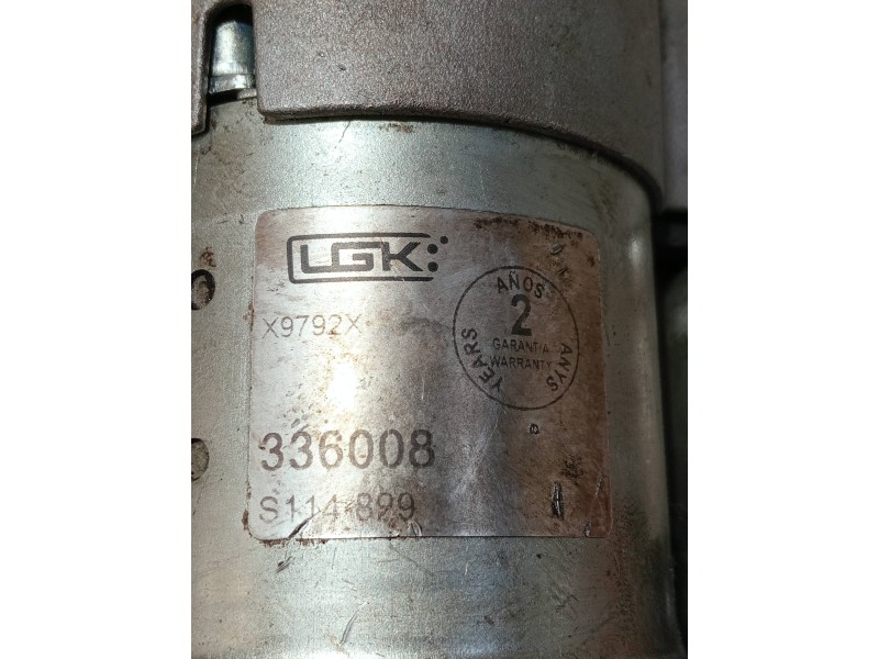 Recambio de motor arranque para opel combo (corsa c) referencia OEM IAM 336008S114829  