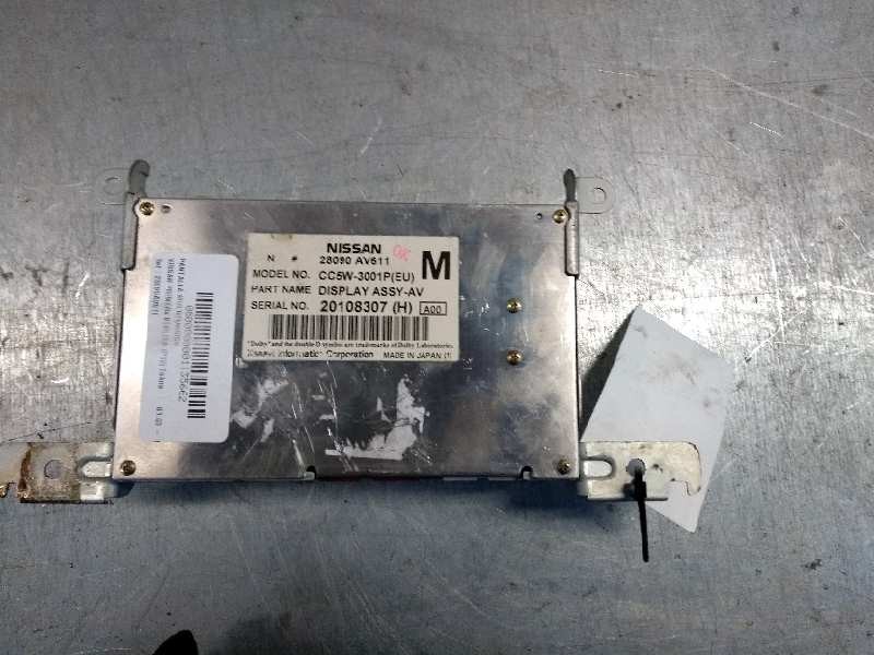 Recambio de pantalla multifuncion para nissan primera berlina (p12) tekna referencia OEM IAM 28090AV611 20108307H 