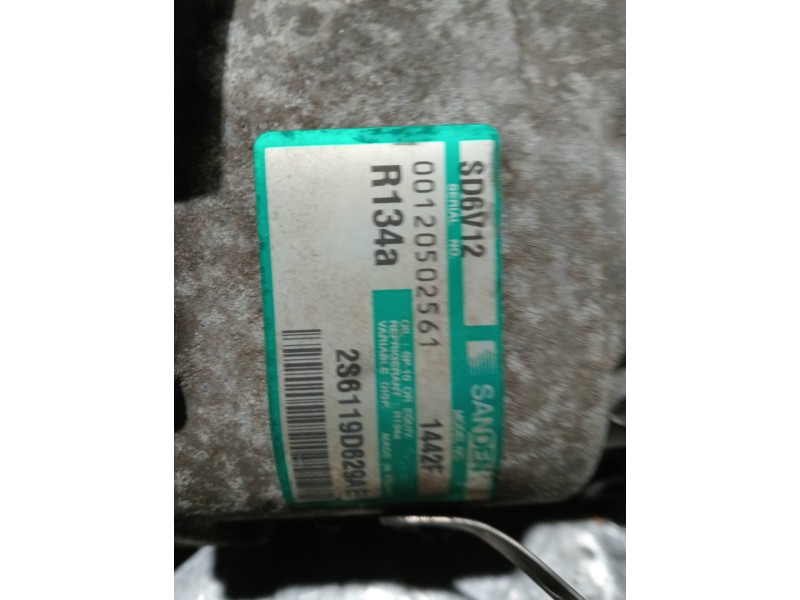 Recambio de compresor aire acondicionado para ford fiesta (cbk) referencia OEM IAM SD7V121442F SANDEN 