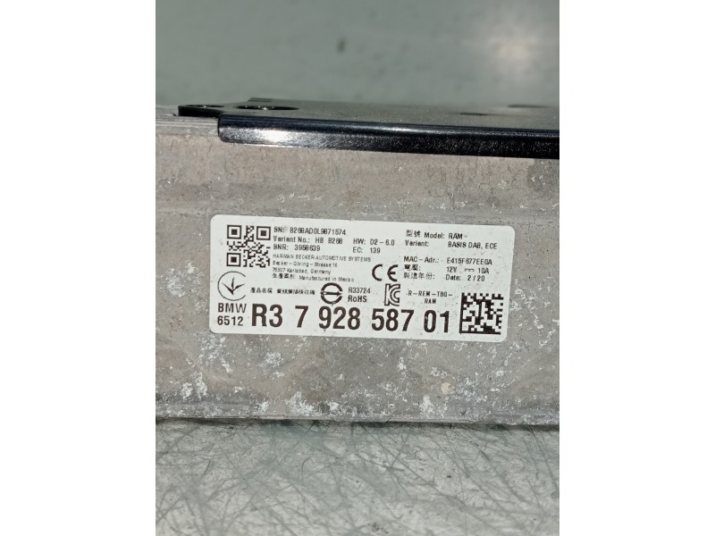 Recambio de modulo electronico para bmw serie x3 (g01) referencia OEM IAM R3792858701  