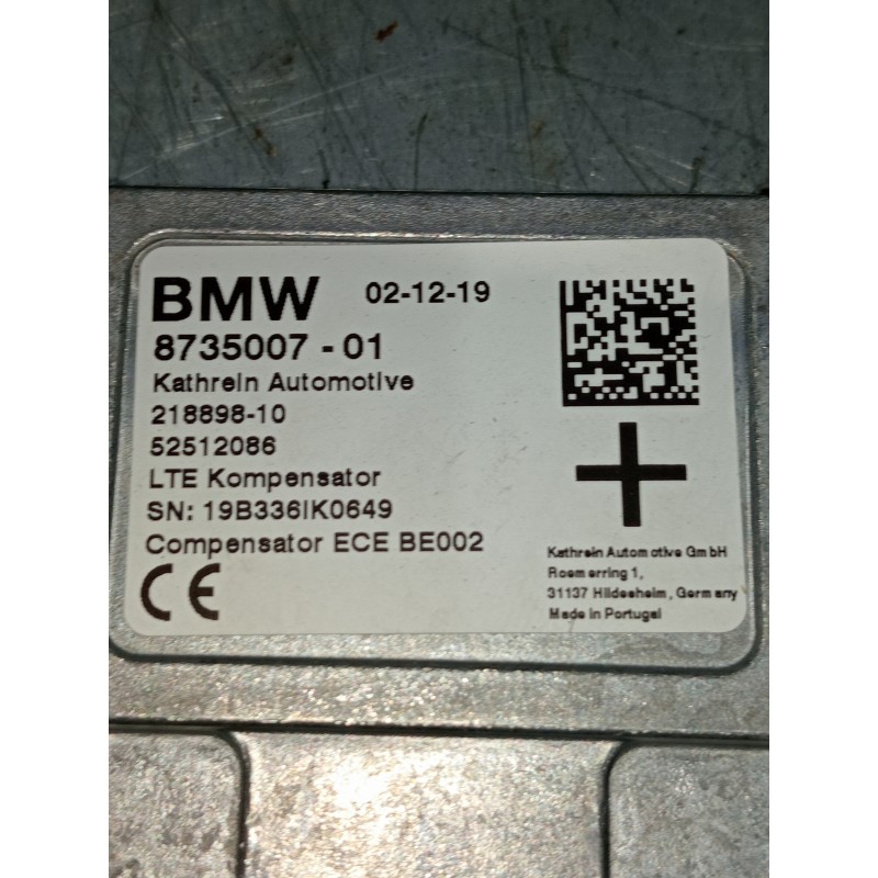 Recambio de modulo electronico para bmw serie x3 (g01) referencia OEM IAM 873500701 52512086 21889810
