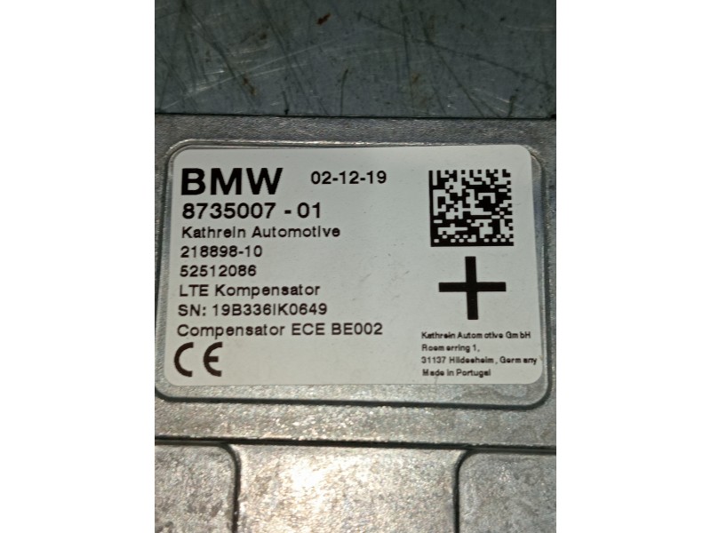 Recambio de modulo electronico para bmw serie x3 (g01) referencia OEM IAM 873500701 52512086 21889810