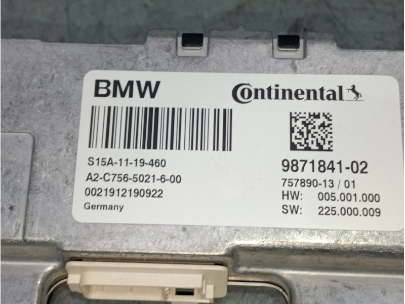 Recambio de modulo electronico para bmw serie x3 (g01) referencia OEM IAM 987184102 A2C7565021600 CAMARAS
