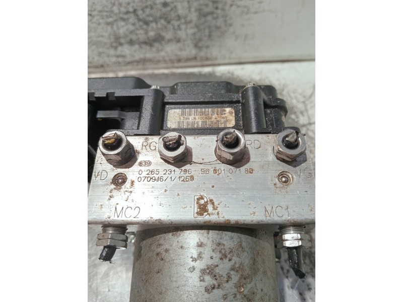 Recambio de abs para peugeot 308 referencia OEM IAM 0265800555 0265231796 9660107180