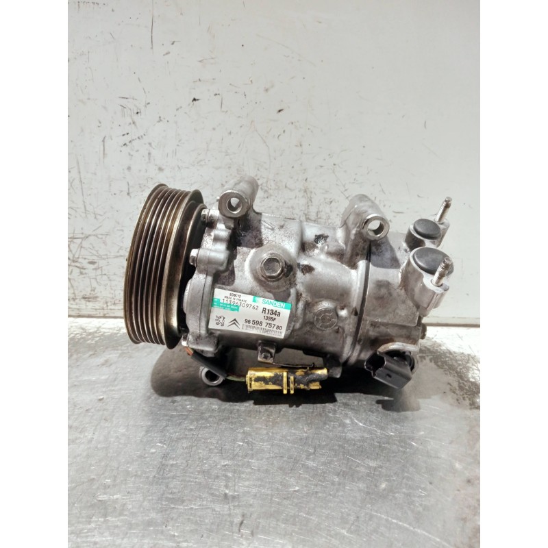 Recambio de compresor aire acondicionado para peugeot 308 referencia OEM IAM 9659875780 1355F 