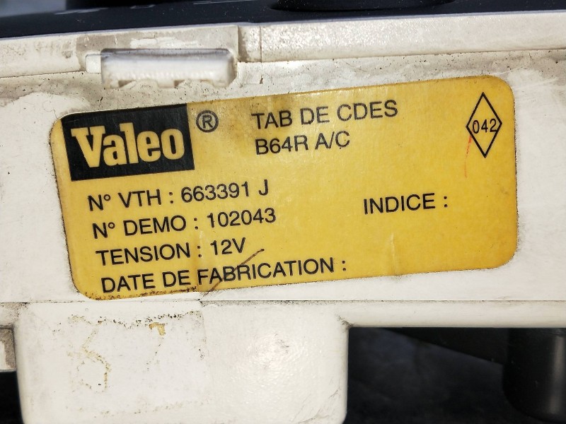Recambio de mando calefaccion / aire acondicionado para renault megane i fase 2 gandtour (ka..) referencia OEM IAM   