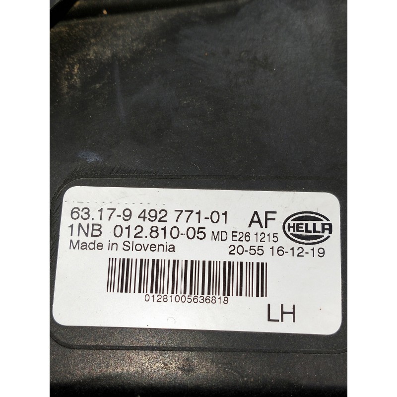 Recambio de piloto delantero izquierdo para bmw serie x3 (g01) referencia OEM IAM 1NB01281005 6317949277101 