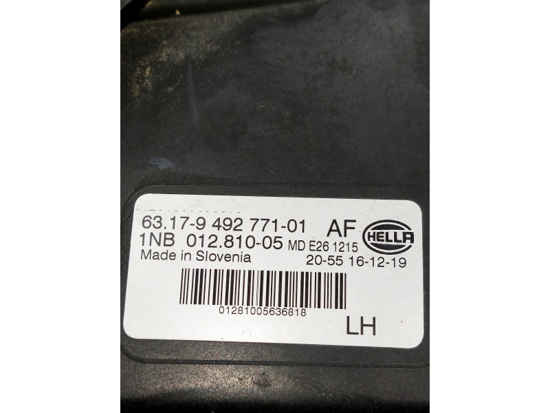 Recambio de piloto delantero izquierdo para bmw serie x3 (g01) referencia OEM IAM 1NB01281005 6317949277101 