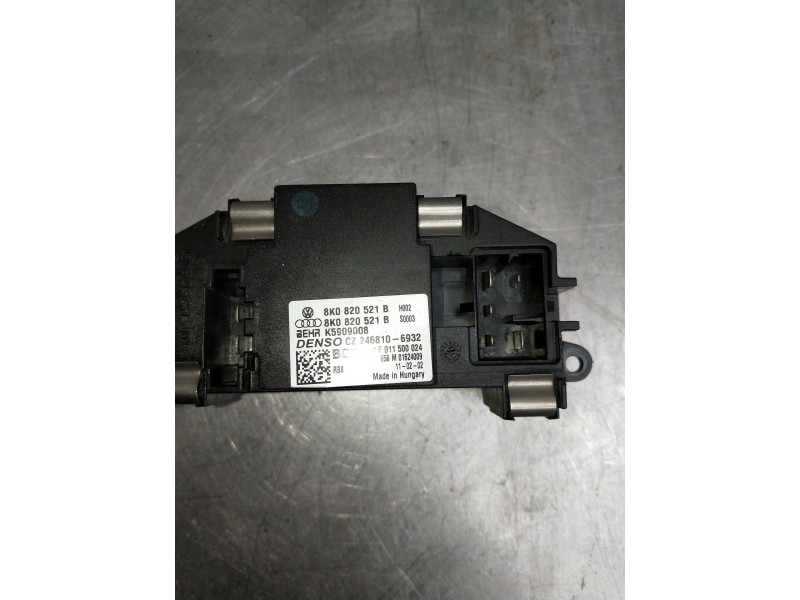 Recambio de resistencia calefaccion para audi a5 coupe (8t) referencia OEM IAM 8K0820521B K5909008 F011500024