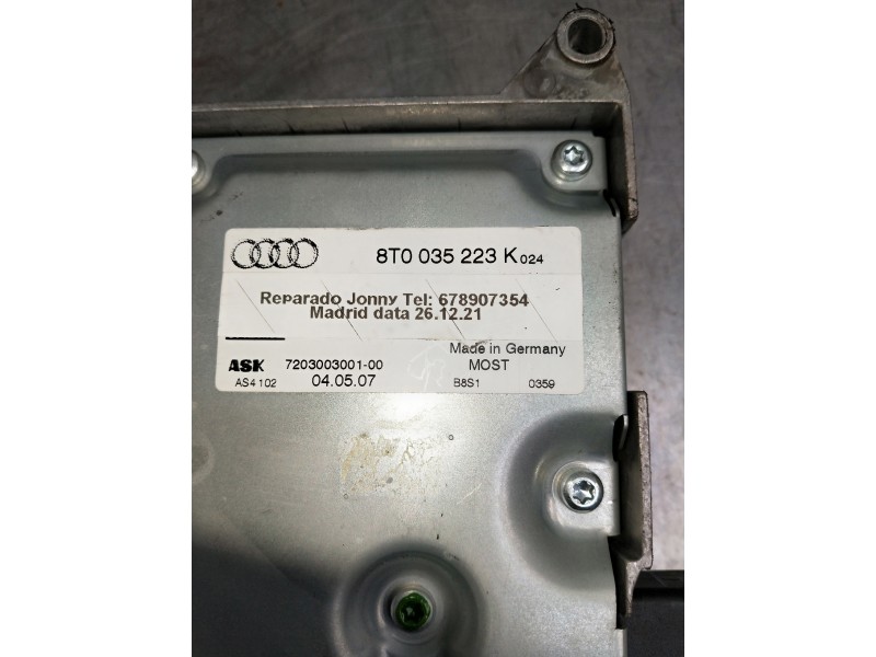 Recambio de modulo electronico para audi a5 coupe (8t) referencia OEM IAM 8T0035223K 720300300100 