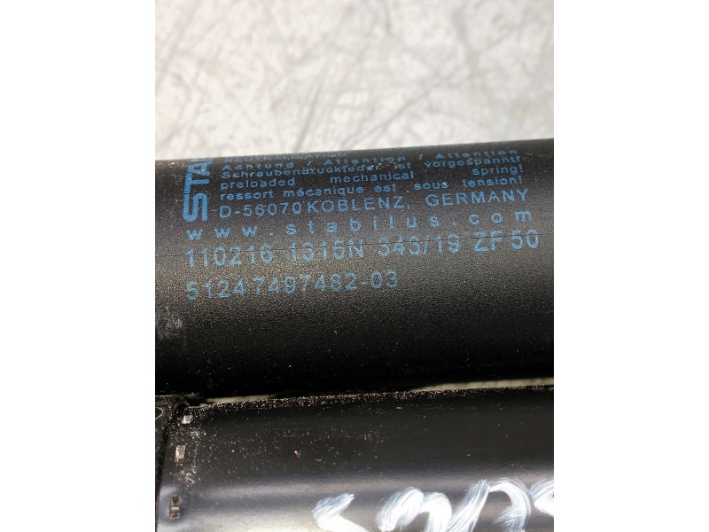 Recambio de amortiguadores maletero / porton para bmw serie x3 (g01) referencia OEM IAM 1102161315N 5124749748203 