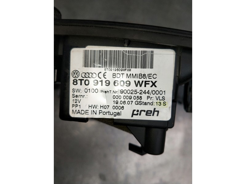 Recambio de mando multifuncion para audi a5 coupe (8t) referencia OEM IAM 8T0919609WFX  