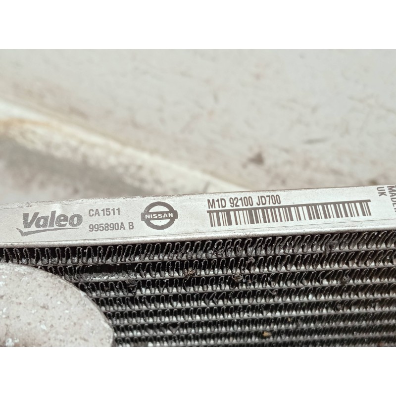 Recambio de condensador / radiador aire acondicionado para nissan qashqai (j10) referencia OEM IAM M1D92100JD700 995890A 