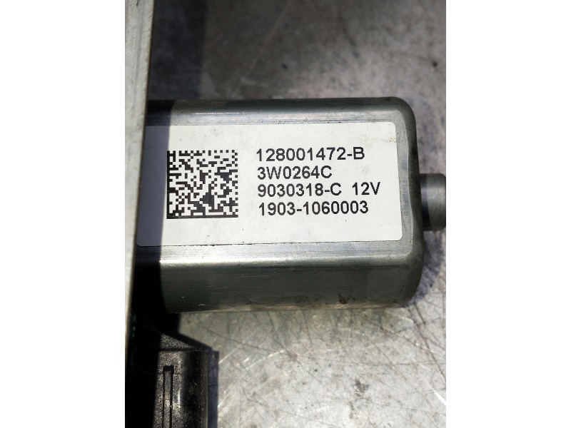 Recambio de elevalunas delantero derecho para renault zoe referencia OEM IAM 128001472B 9030318C 19031060003