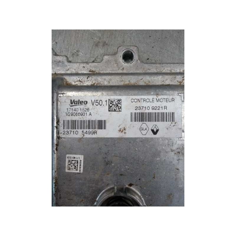 Recambio de centralita motor uce para renault captur 0.9 energy referencia OEM IAM V29086931A 237105499R 237109221R V29086931A