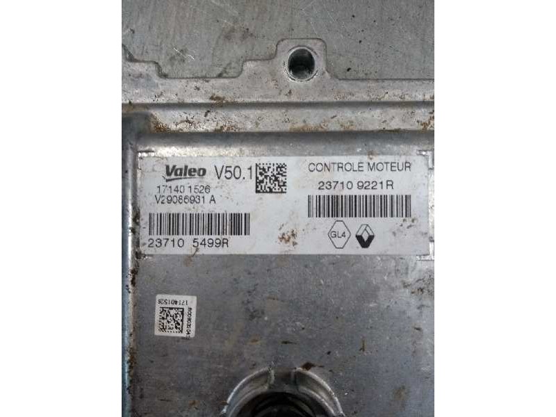 Recambio de centralita motor uce para renault captur 0.9 energy referencia OEM IAM V29086931A 237105499R 237109221R V29086931A