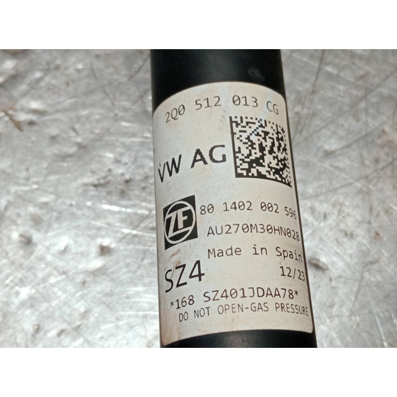 Recambio de amortiguador trasero para audi a1 sportback (gba) referencia OEM IAM 2Q0512013CG 801402002596 