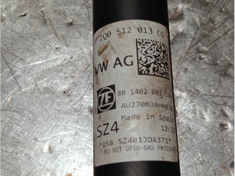 Recambio de amortiguador trasero para audi a1 sportback (gba) referencia OEM IAM 2Q0512013CG 801402002596 