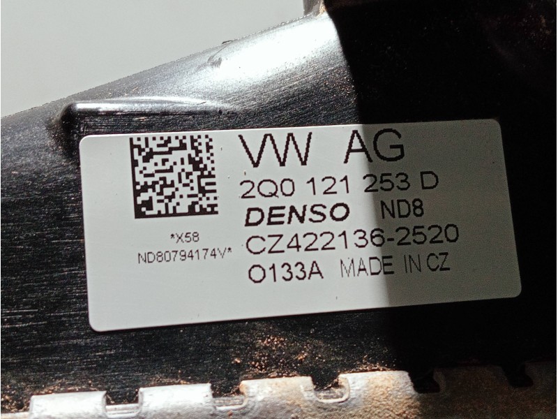 Recambio de radiador agua para audi a1 sportback (gba) referencia OEM IAM 2Q0121253D CZ4221362520 