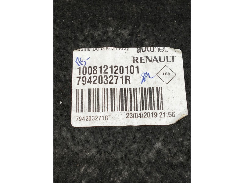 Recambio de bandeja trasera para renault zoe referencia OEM IAM 100812120101 794203271R 