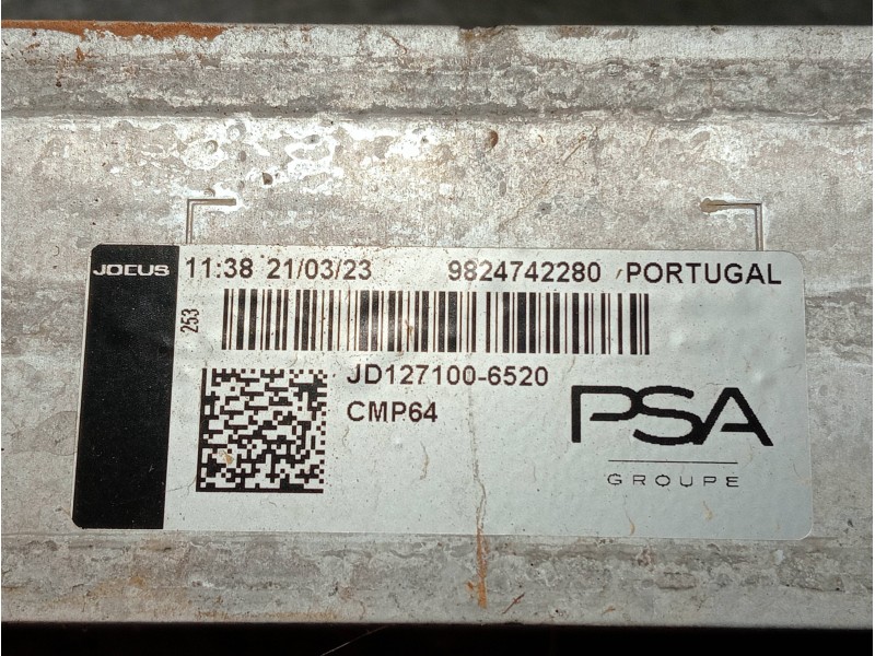 Recambio de intercooler para peugeot 208 (p2) referencia OEM IAM 9824742280 JD1271006520 